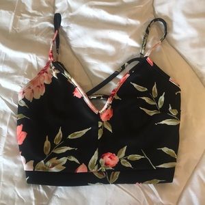 charlotte russe crop tank top